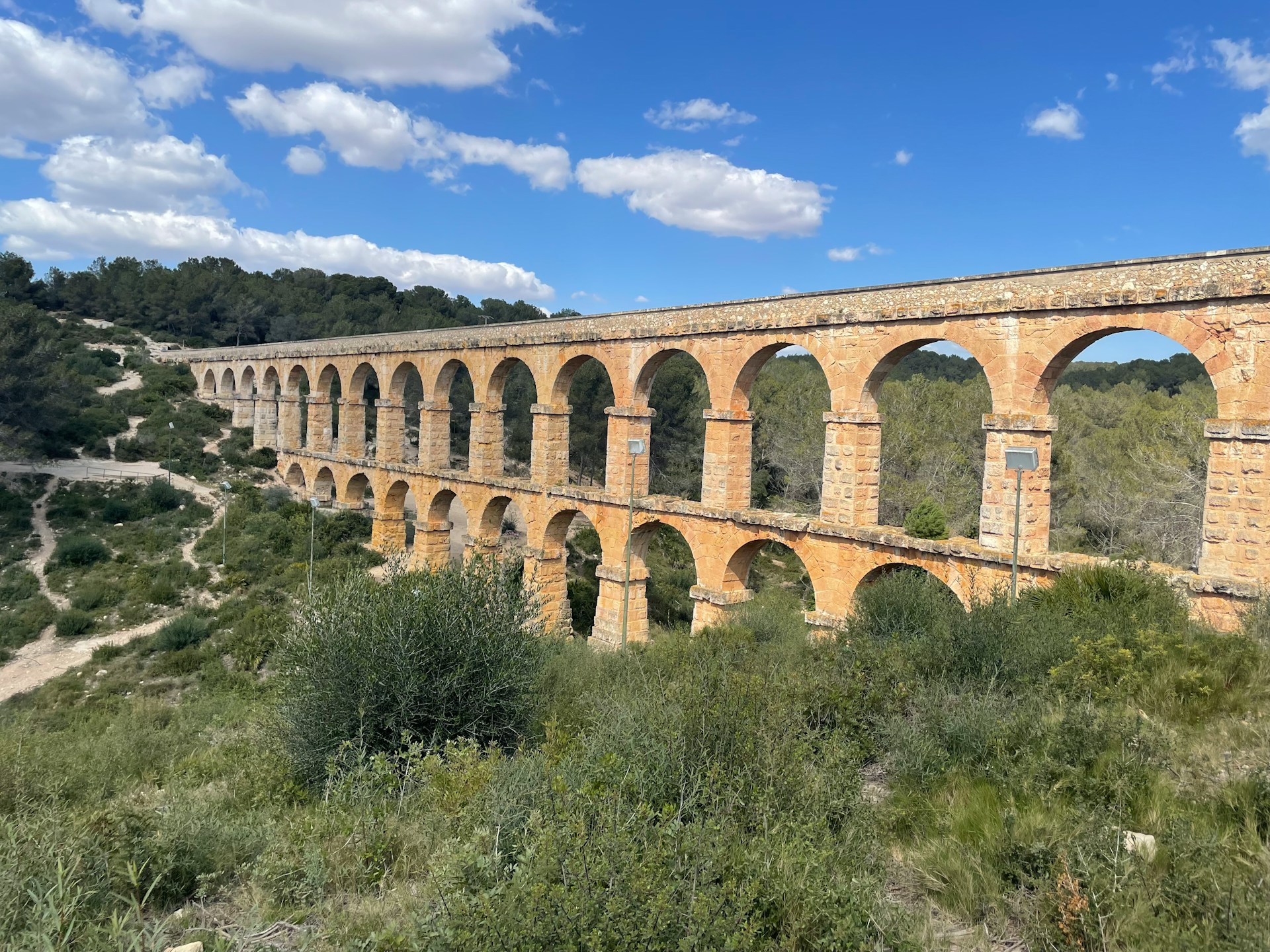 Vista del Parco degli Acquedotti